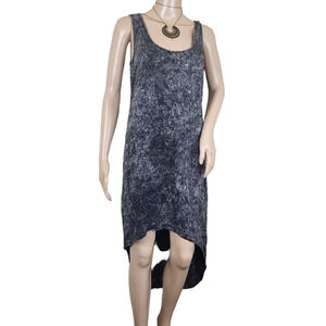 Jealous Tomato Grunge Burnout High Low Dress